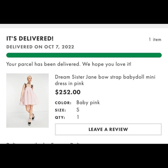 Pink Dress / small - Picture 5 of 5